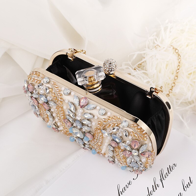 Crystal Clutch Bag for Wedding - Shop Luxurious57