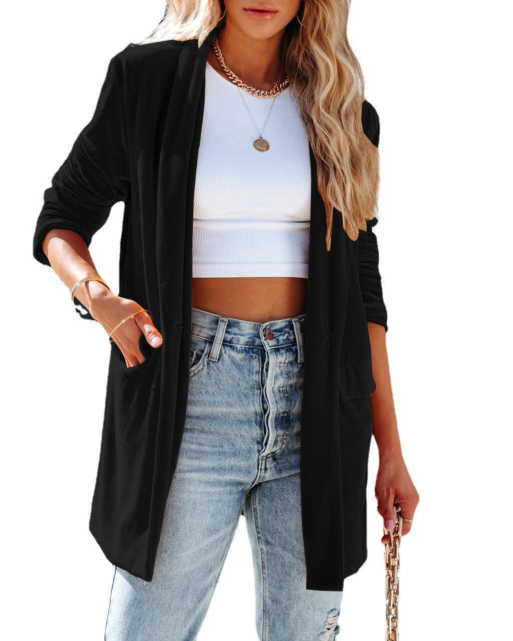 Long Sleeve Jacket for Women - Shop Luxurious57