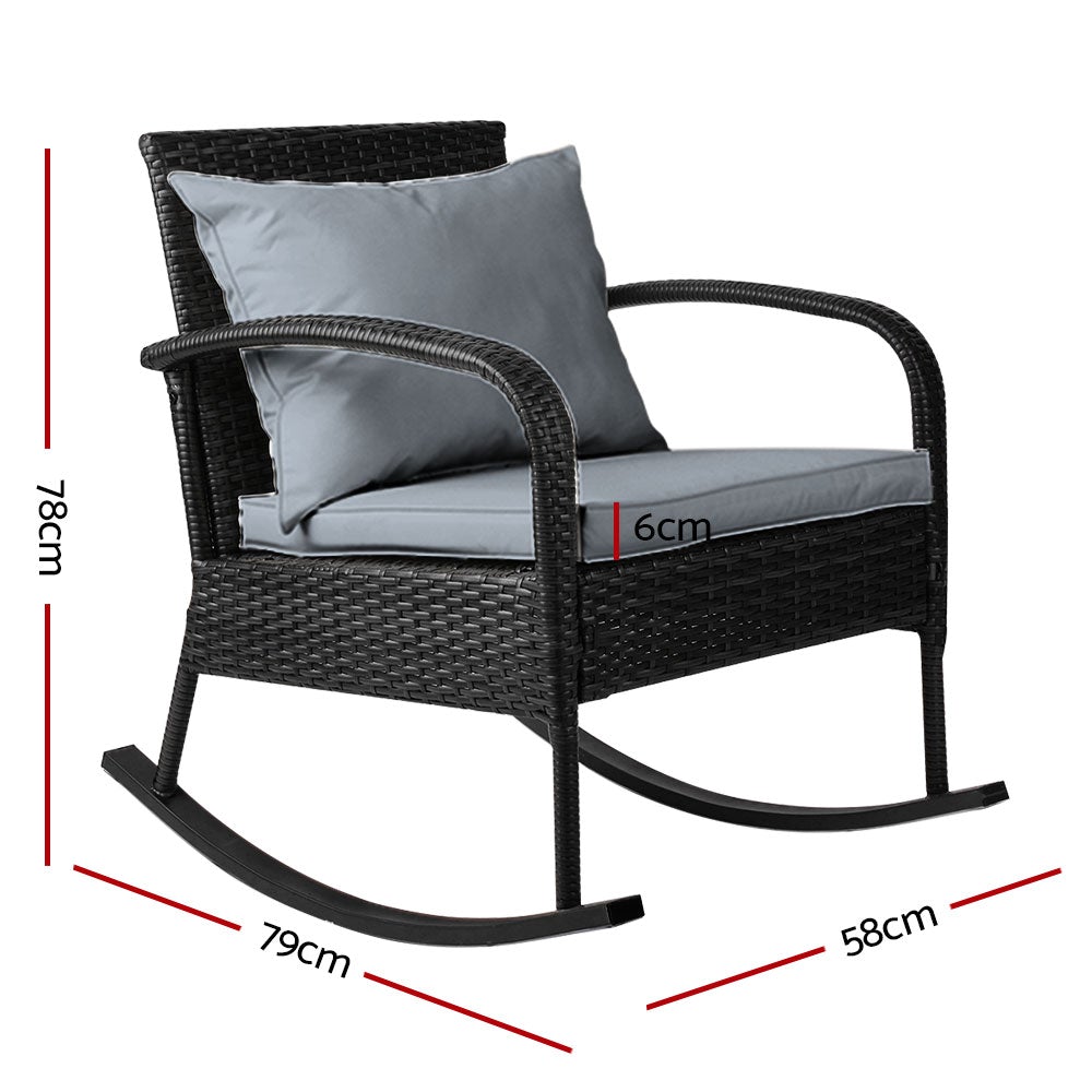 Outdoor Furniture Rocking Chair - Shop Luxurious57