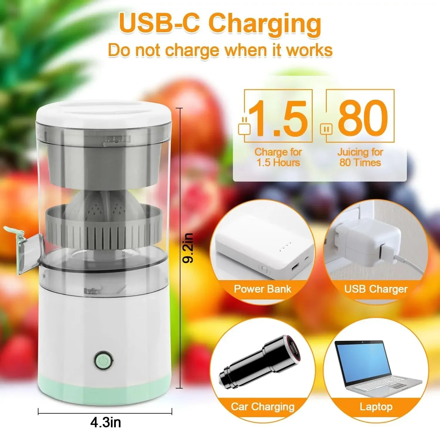 Electric Fruit Blender