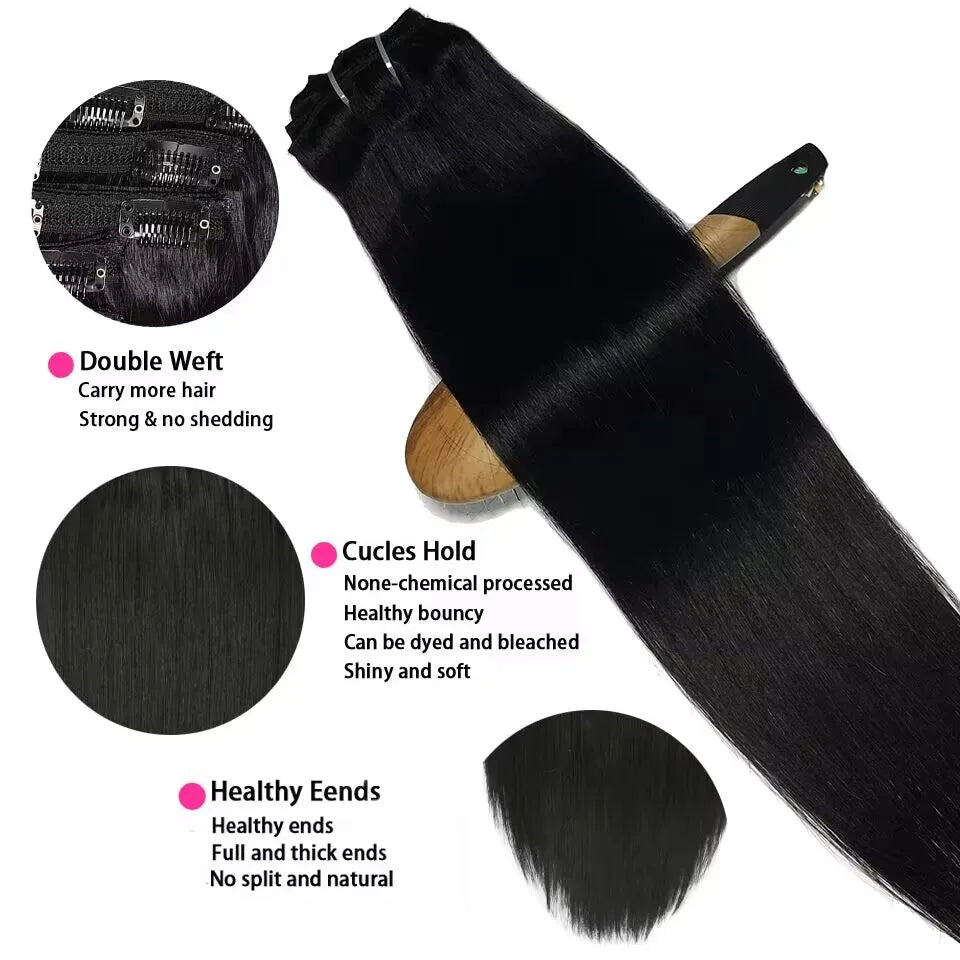 Natural Black Hair Brazilian Extension