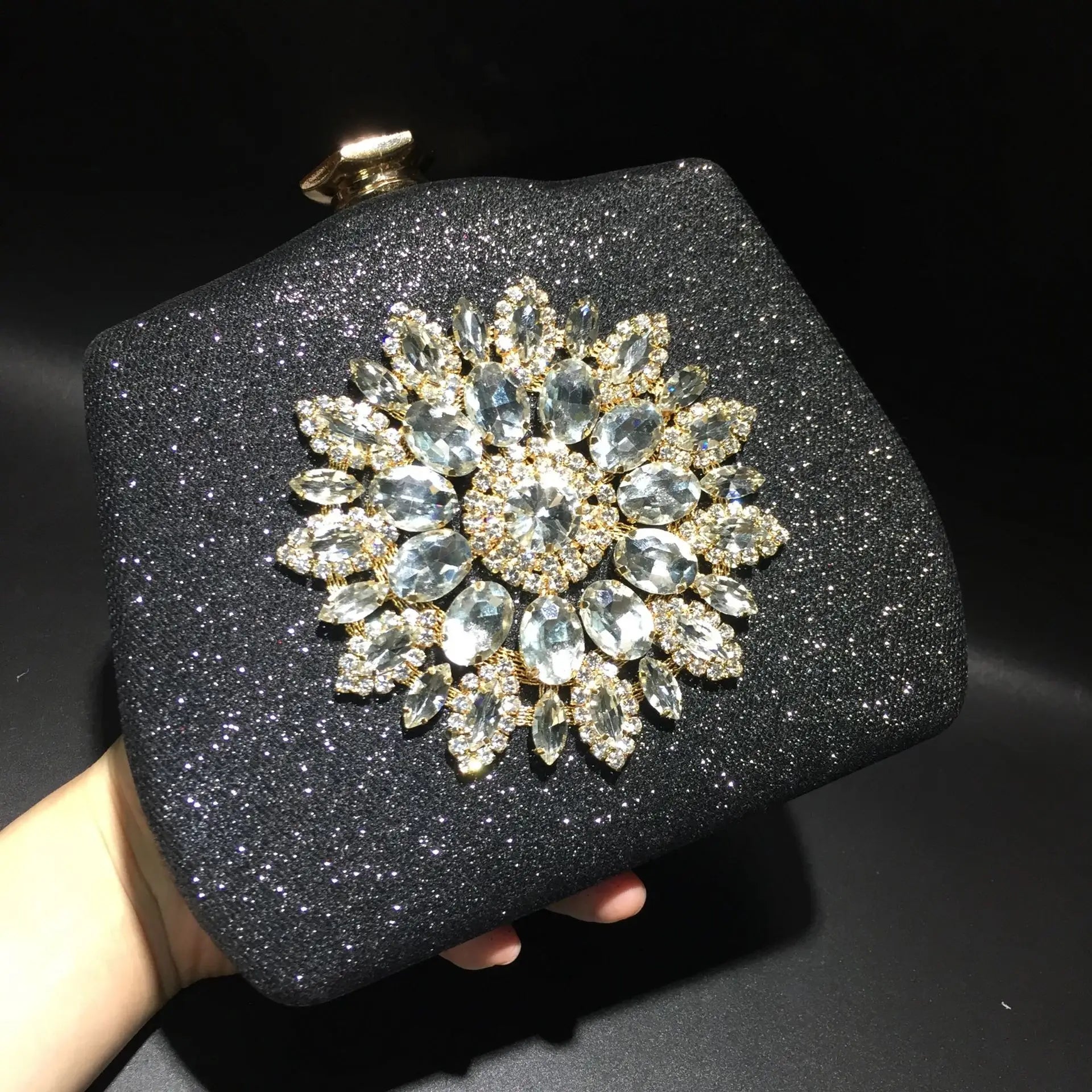 Diamond studded banquet bag