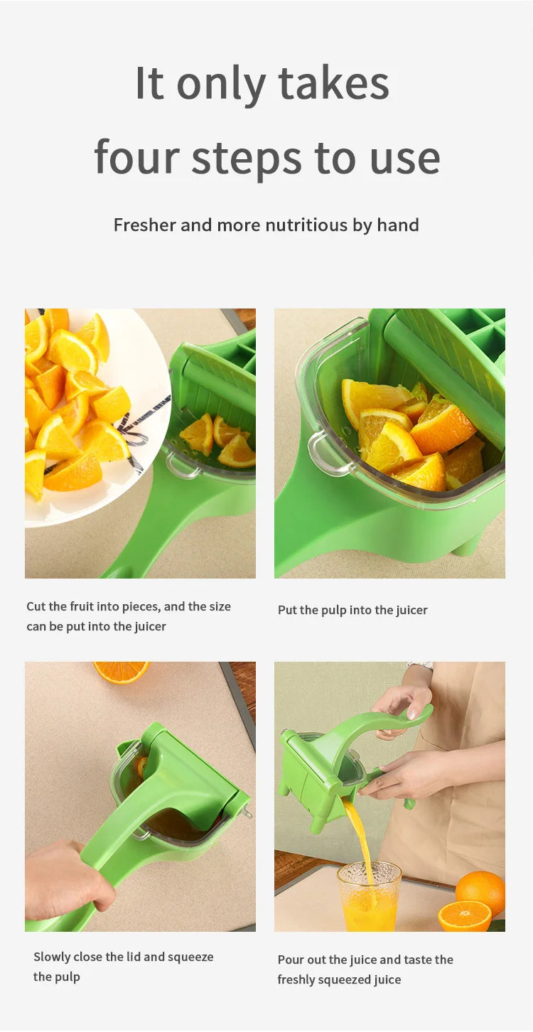 Mini Orange Fruit Smoothie Blender Machine