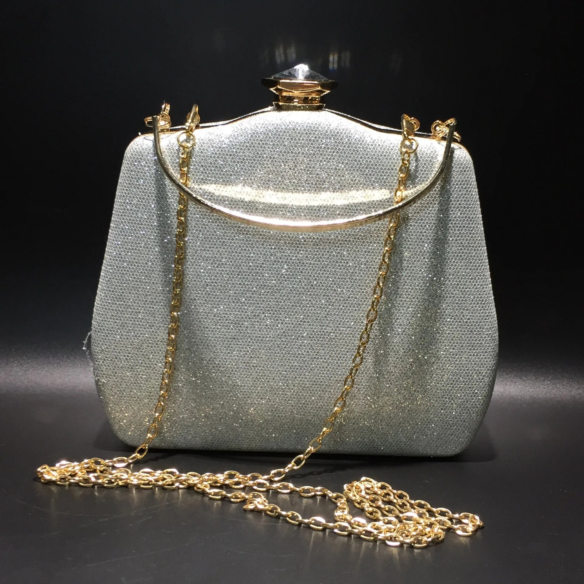 Diamond studded banquet bag