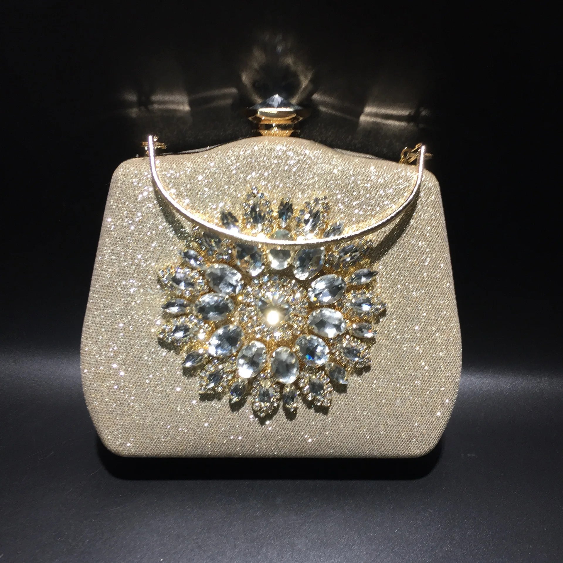 Diamond studded banquet bag