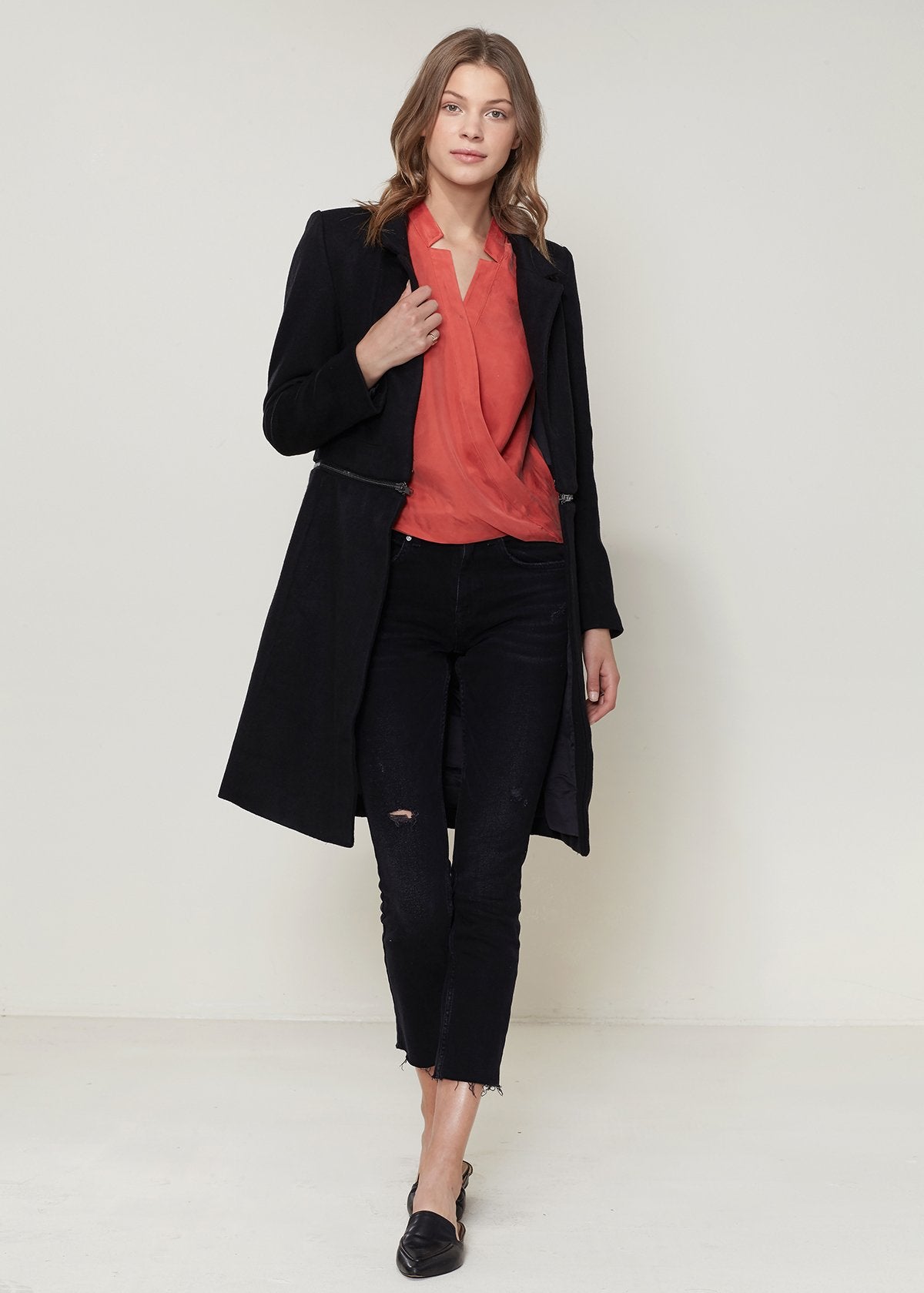 Women's Wool-blended Jacket - Shop Luxurious57