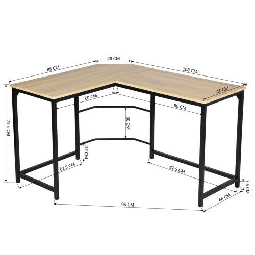 Table Wood Workstation Furniture - Shop Luxurious57