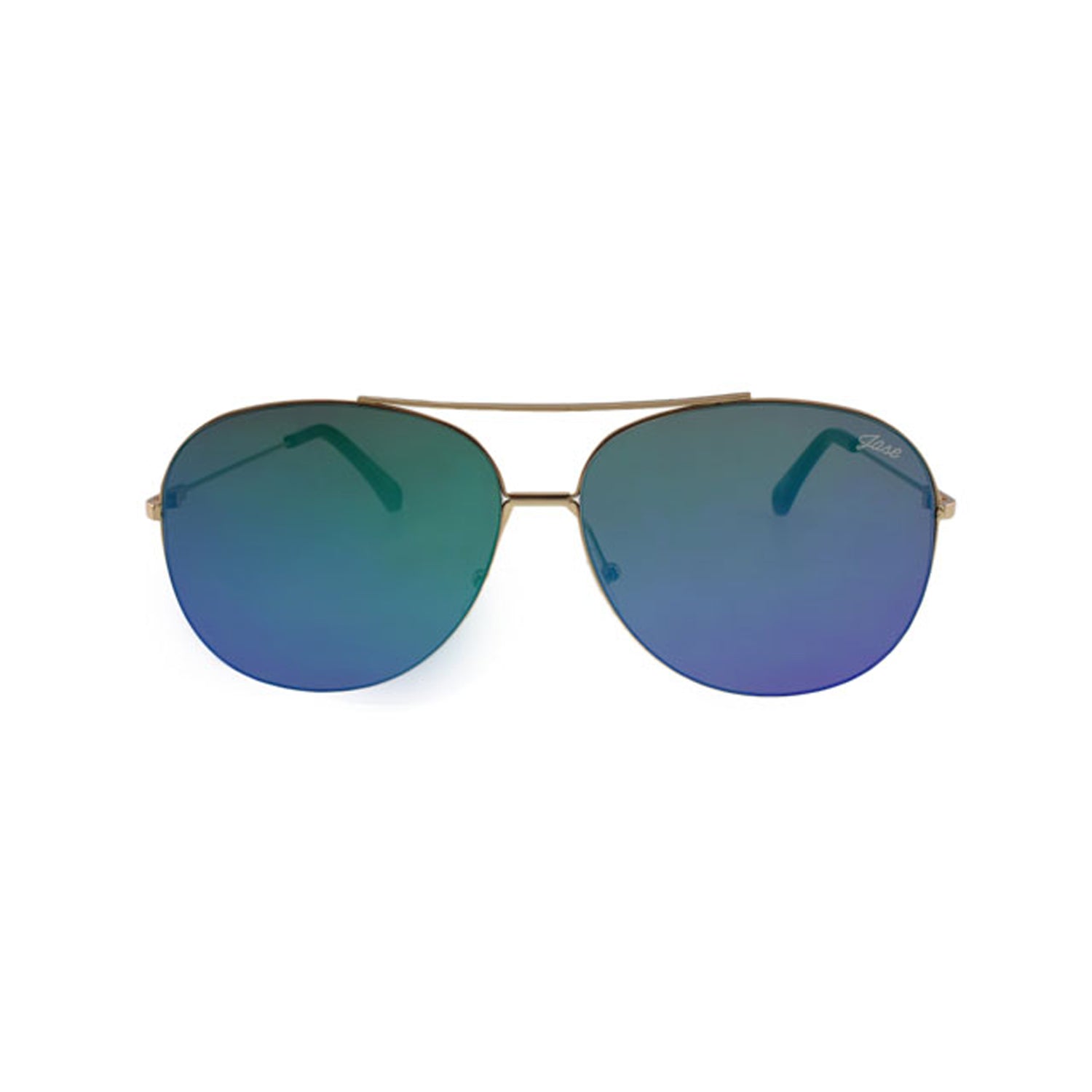 Jase New York Justice Sunglasses in Gold - Shop Luxurious57