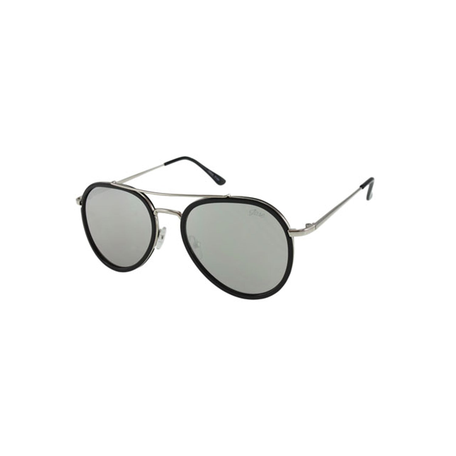 Jase New York Stark Sunglasses in Silver - Shop Luxurious57