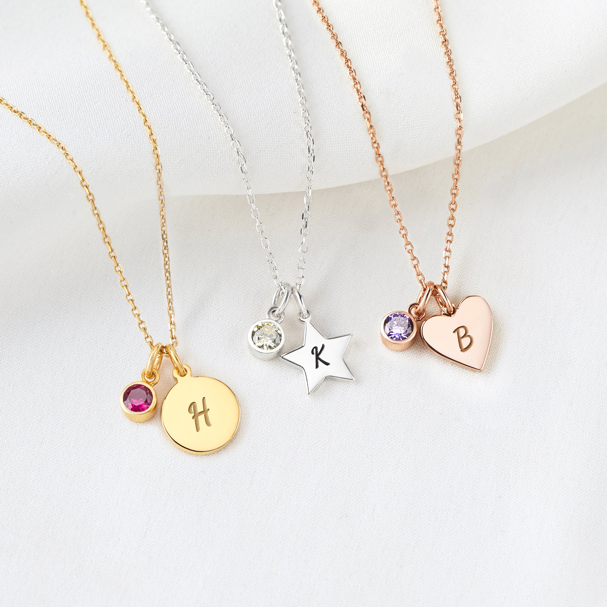 Kid Necklace, Initial Necklace - Shop Luxurious57