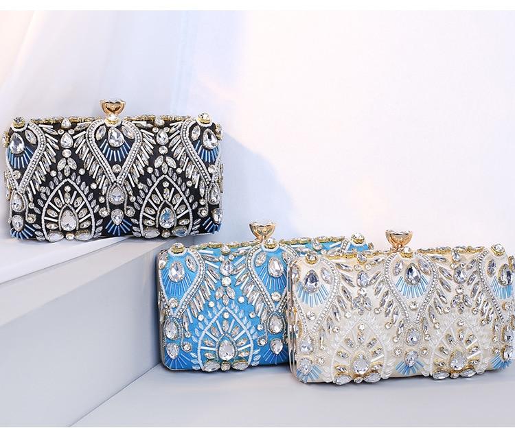 Luxury Diamond Rhinestone Clutch Bags - Shop Luxurious57
